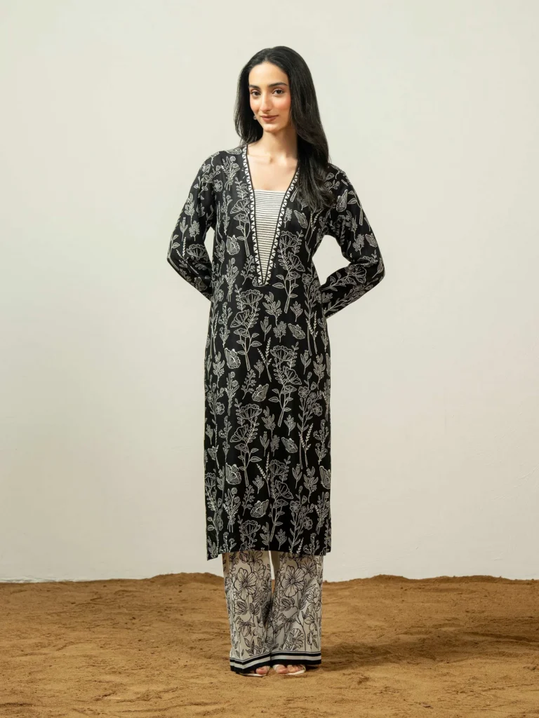 2 Piece Viscose Suit-Printed