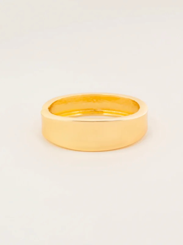 Sleek Wide Cuff Bracelet